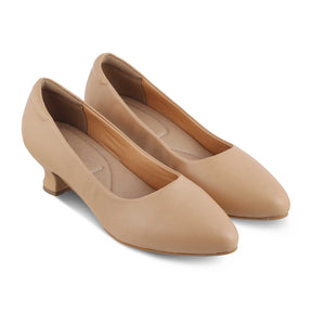 The Kitty Beige Women's Dress Pumps Tresmode - Tresmode