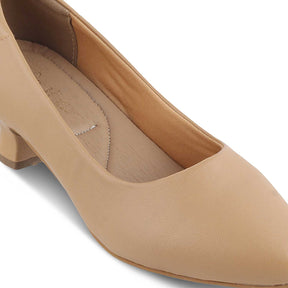 The Kitty Beige Women's Dress Pumps Tresmode - Tresmode