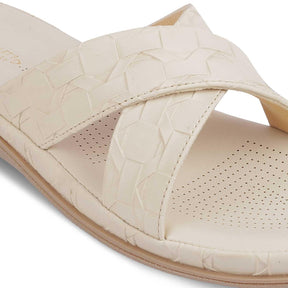 The Klinz Beige Women's Casual Flats Tresmode - Tresmode