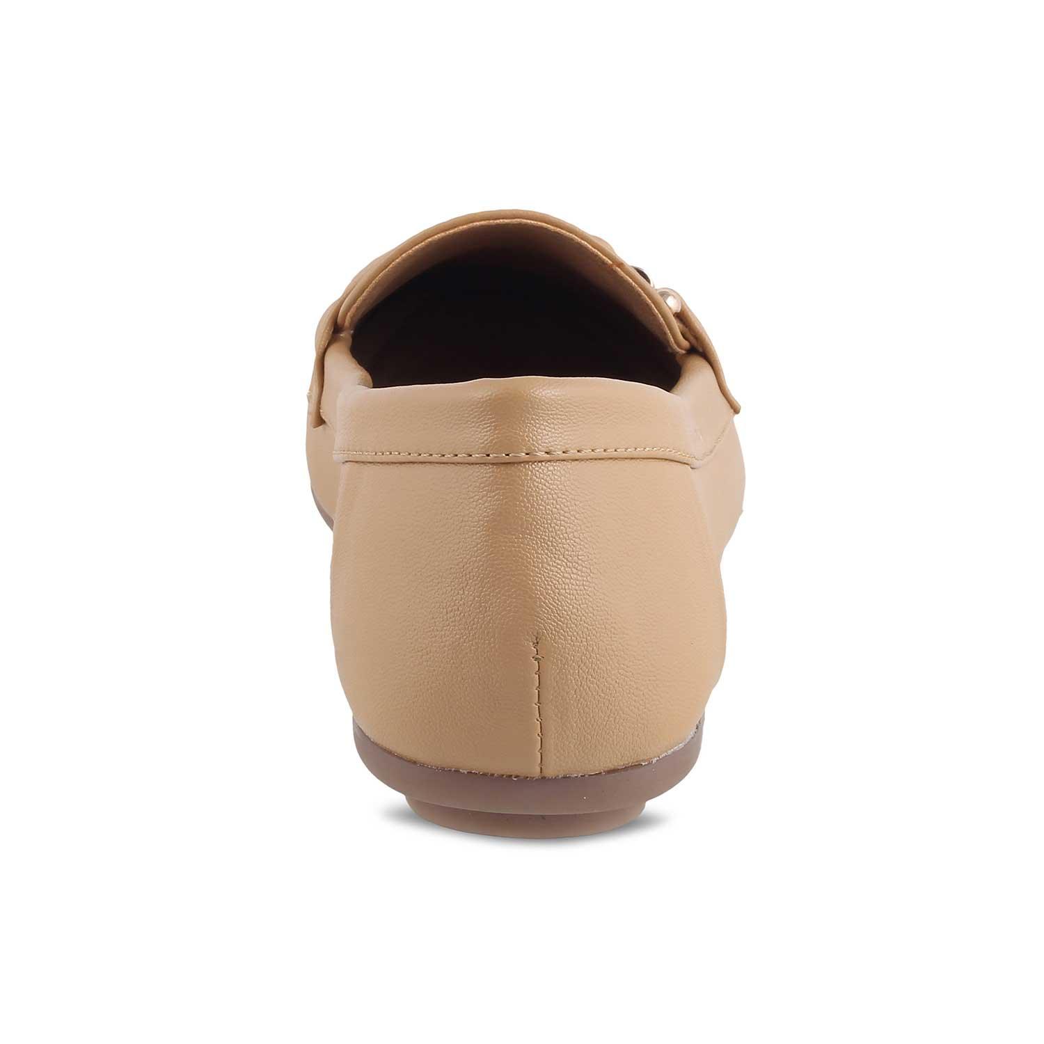 The Lativa Beige Women's Dress Loafers Tresmode - Tresmode