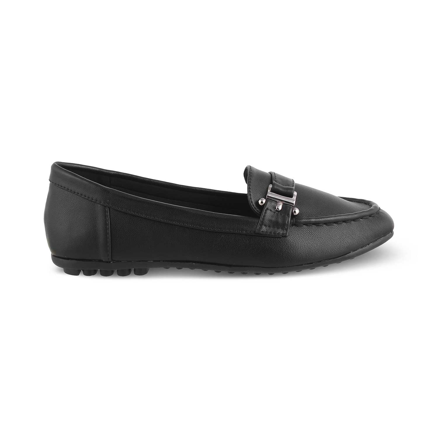 The Lativa Black Women's Dress Loafers Tresmode - Tresmode