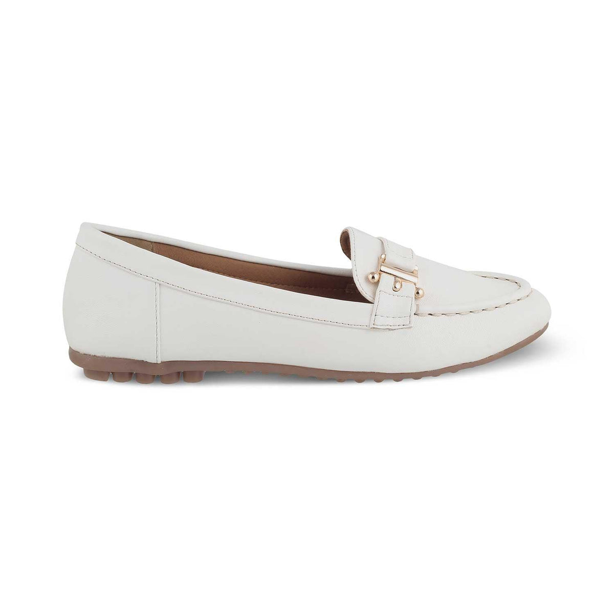 The Lativa White Women's Dress Loafers Tresmode - Tresmode