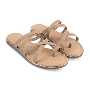 The Mace Beige Women's Casual Flats Tresmode - Tresmode