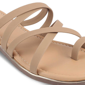 The Mace Beige Women's Casual Flats Tresmode - Tresmode