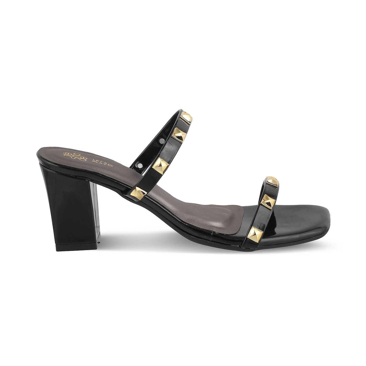 The Megan Black Women's Dress Block Heel Sandals Tresmode - Tresmode