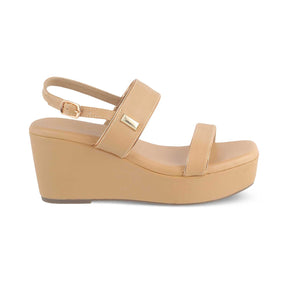 The Meteor Beige Women's Dress Wedge Sandals Tresmode - Tresmode