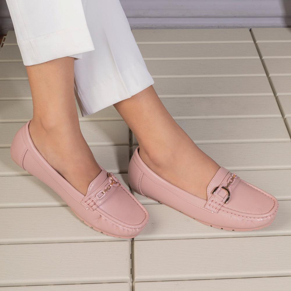 The Miko Pink Women's Dress Loafers Tresmode - Tresmode