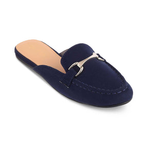 The Mlip Blue Women's Dress Mules Tresmode - Tresmode