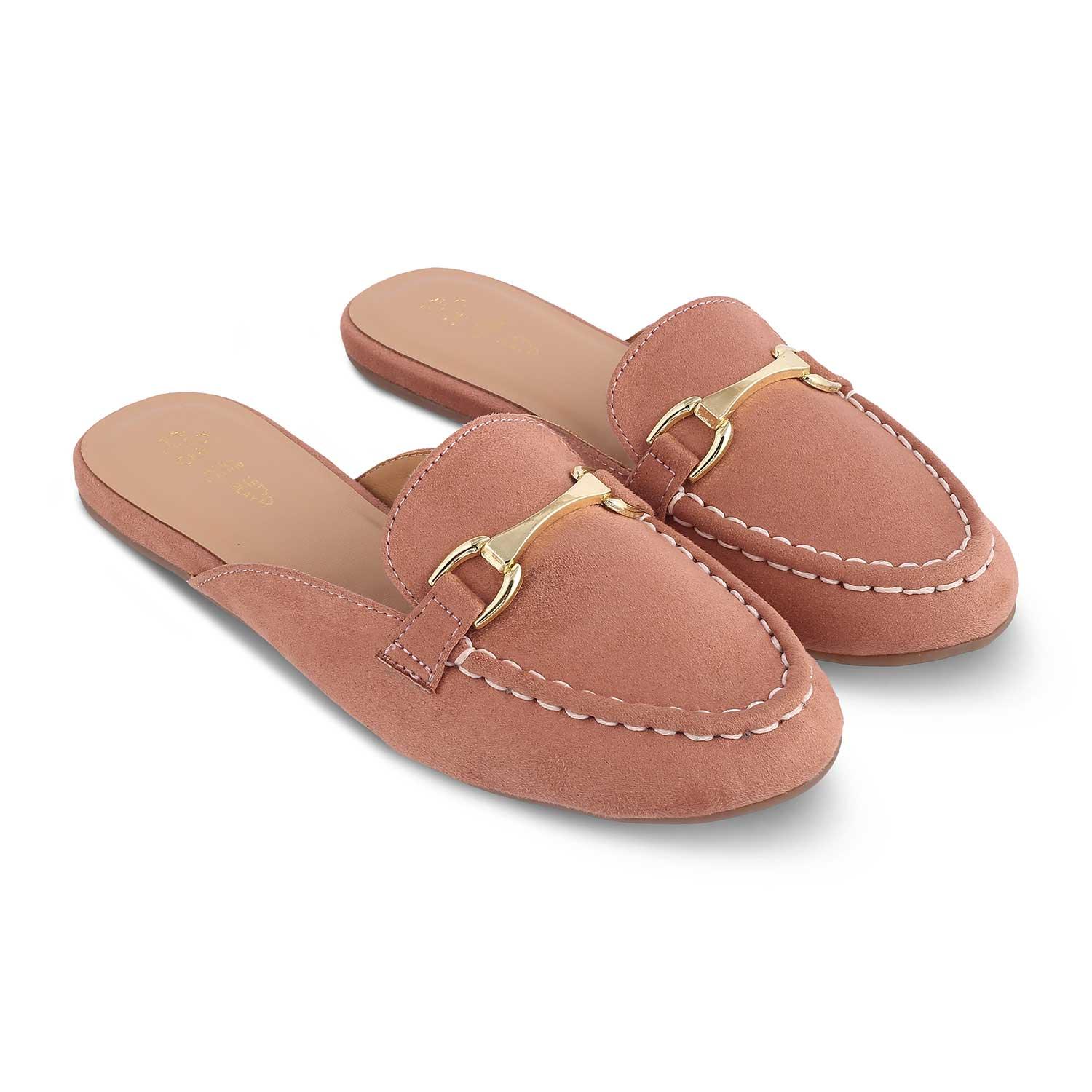 The Mlip Pink Women's Dress Mules Tresmode - Tresmode