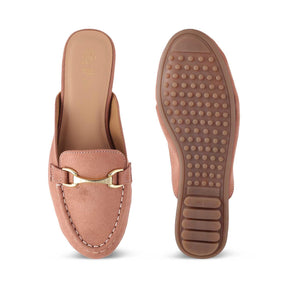 The Mlip Pink Women's Dress Mules Tresmode - Tresmode