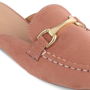 The Mlip Pink Women's Dress Mules Tresmode - Tresmode