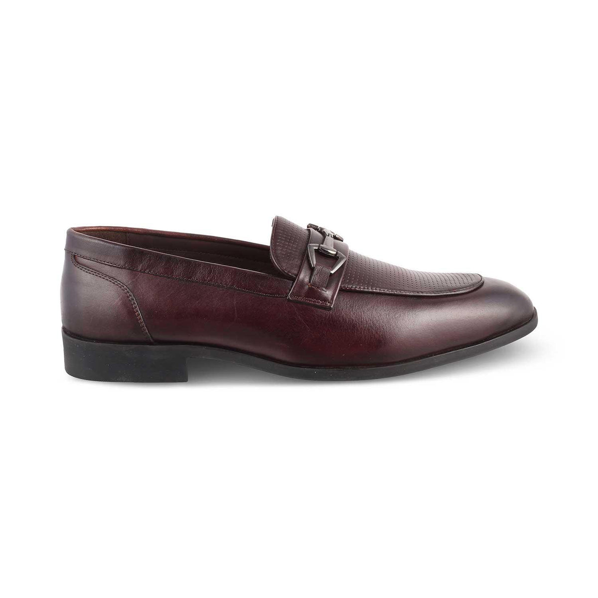 The Montli Brown Men's Leather Loafers Tresmode - Tresmode