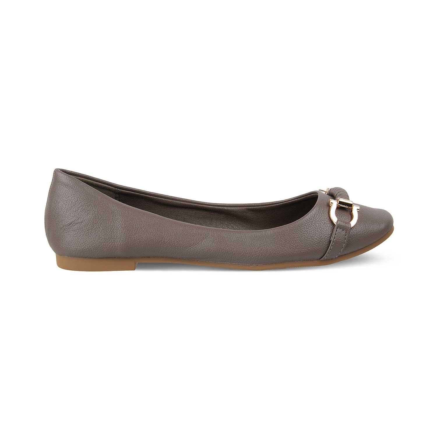 The Nante Grey Women's Casual Ballerinas Tresmode - Tresmode