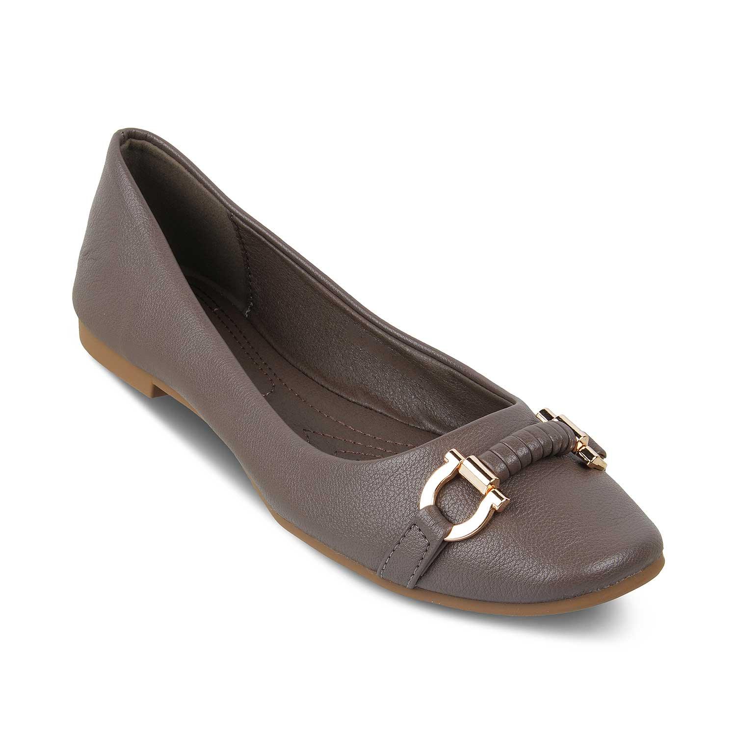 The Nante Grey Women's Casual Ballerinas Tresmode - Tresmode