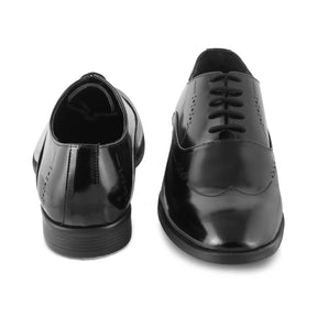 The Nas Black Men's Oxford Lace Ups Tresmode - Tresmode