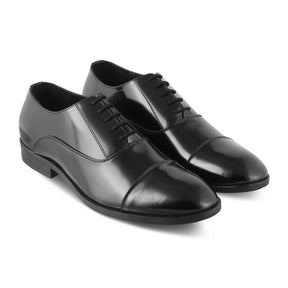 The Nio Black Men's Oxford Lace Ups Tresmode - Tresmode