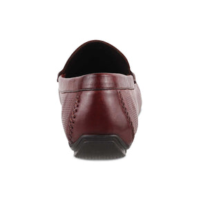 The Open-2 Brown Men's Leather Loafers Tresmode - Tresmode