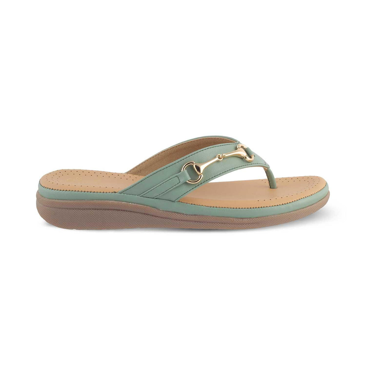 The Packs Green Women's Casual Flats Tresmode - Tresmode