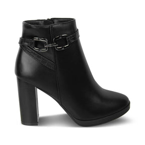 The Paris Black Women's Ankle-length Boots Tresmode - Tresmode