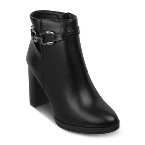 The Paris Black Women's Ankle-length Boots Tresmode - Tresmode