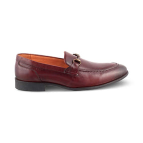 The Pierre Brown Men's Leather Horse-Bit Loafers Tresmode - Tresmode