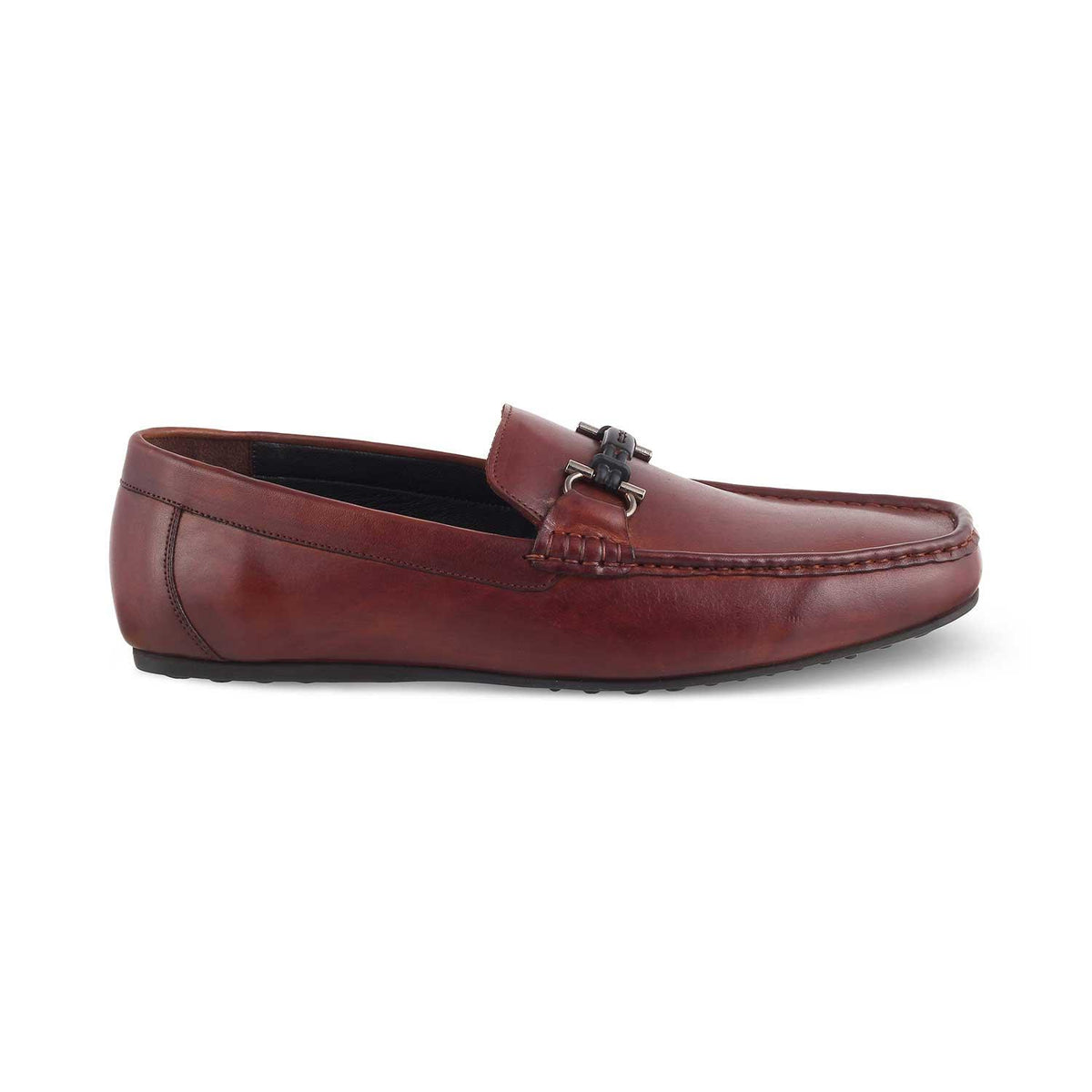 The Proter Tan Men's Leather Loafers Tresmode - Tresmode