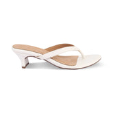 The Puglia White Women's Dress Heel Sandals Tresmode - Tresmode