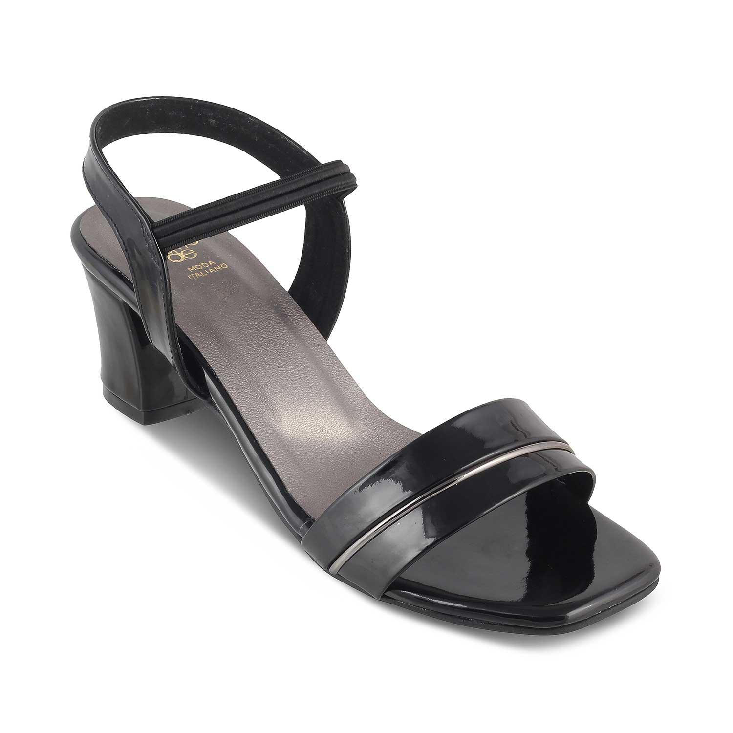 The Rachel Black Women's Dress Block Heel Sandals Tresmode - Tresmode