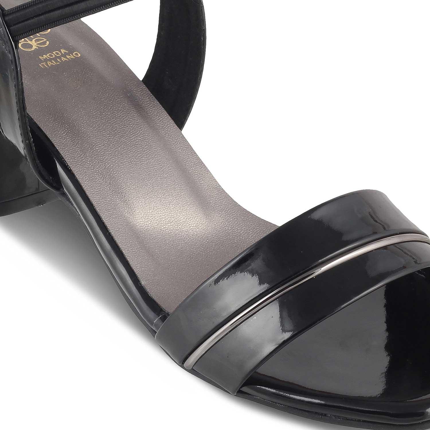 The Rachel Black Women's Dress Block Heel Sandals Tresmode - Tresmode