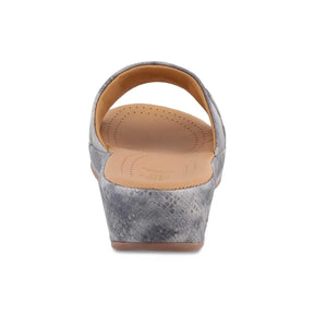 The Rec Grey Women's Dress Wedge Sandals Tresmode - Tresmode