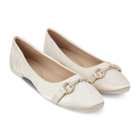 The Roger Beige Women's Dress Ballerinas Tresmode - Tresmode