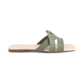 The Sacck Green Women's Casual Flats Tresmode - Tresmode