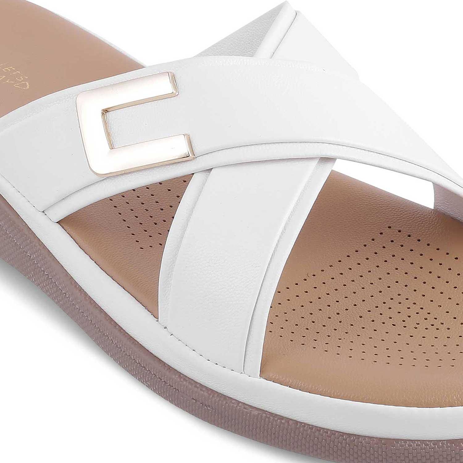 The Sacks White Women's Casual Flats Tresmode - Tresmode