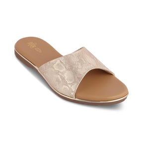 The Safad Gold Women's Dress Flats Tresmode - Tresmode