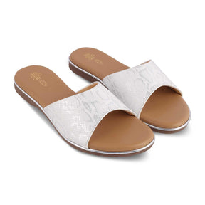 The Safad White Women's Dress Flats Tresmode - Tresmode