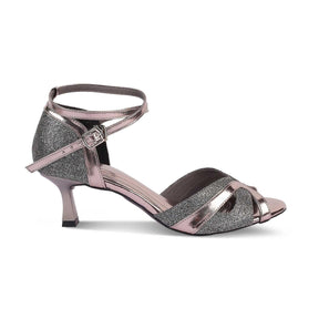 The Salare Pewter Women's Dress Heel Sandals Tresmode - Tresmode