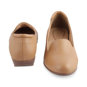 The Asamsy Beige Women's Casual Ballerinas Tresmode - Tresmode