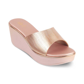 The San Champagne Women's Dress Wedge Sandals Tresmode - Tresmode