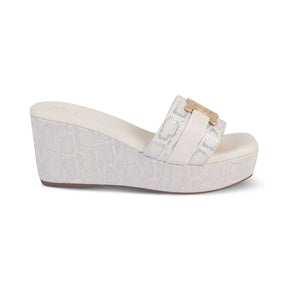 The Sbo White Women's Dress Wedge Sandals Tresmode - Tresmode