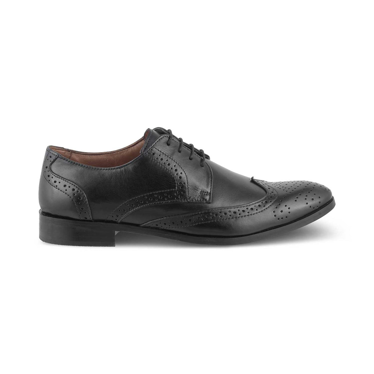 The Shell Black Men's Derby Lace Ups Tresmode - Tresmode