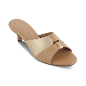 The Siko Beige Women's Dress Heel Sandals Tresmode - Tresmode