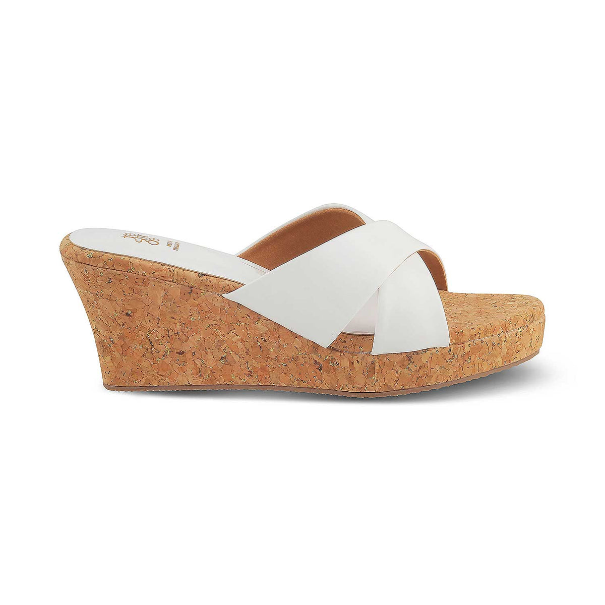 The Simi White Women's Dress Wedge Sandals Tresmode - Tresmode