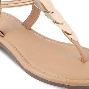 The Sine Beige Women's Dress Flats Tresmode - Tresmode