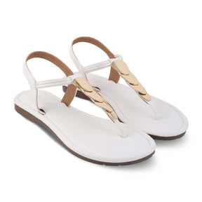 The Sine White Women's Dress Flats Tresmode - Tresmode