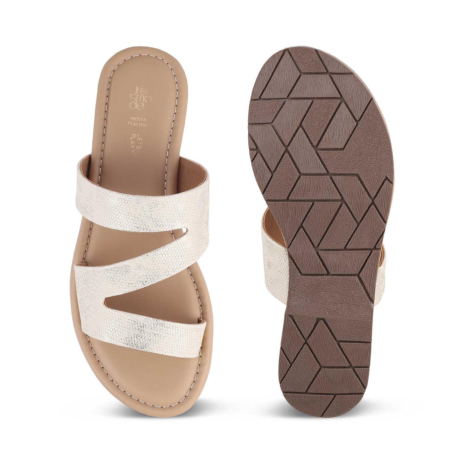 The Snac TMM-1 Gold Women's Casual Flats Tresmode - Tresmode