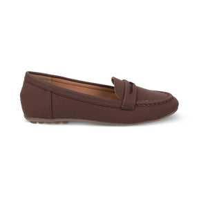 The Snap Brown Women's Casual Loafers Tresmode - Tresmode