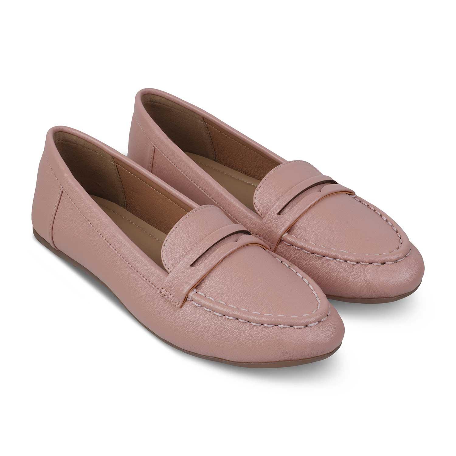 The Snap Pink Women's Casual Loafers Tresmode - Tresmode