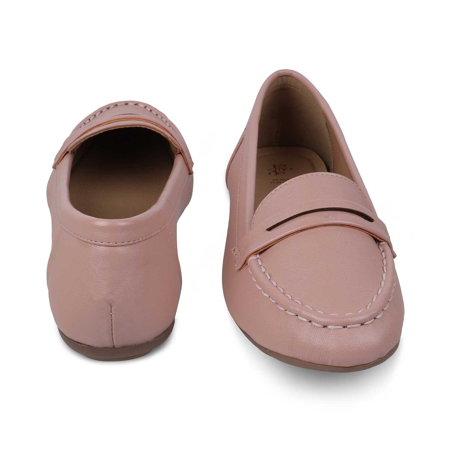 The Snap Pink Women's Casual Loafers Tresmode - Tresmode