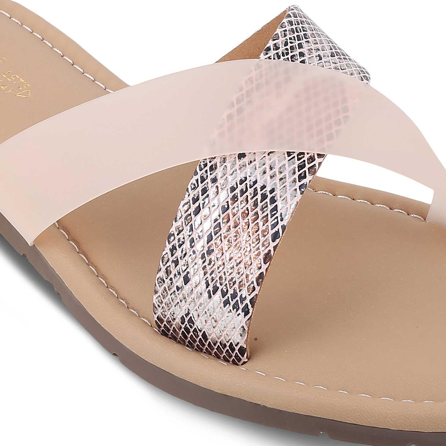 The Snek Pink Women's Dress Flats Tresmode - Tresmode