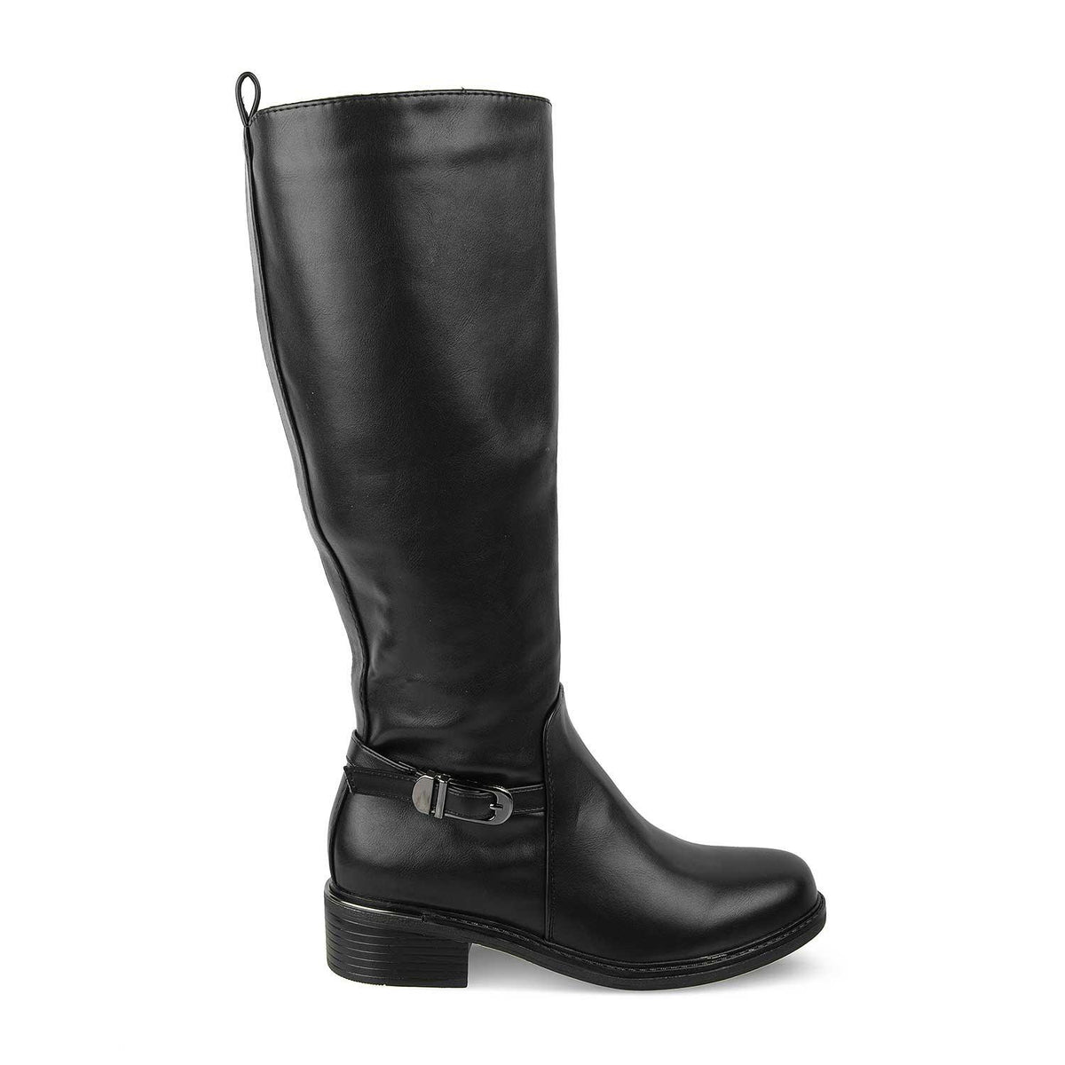 The Tloin Black Women's Knee-length Boots Tresmode - Tresmode